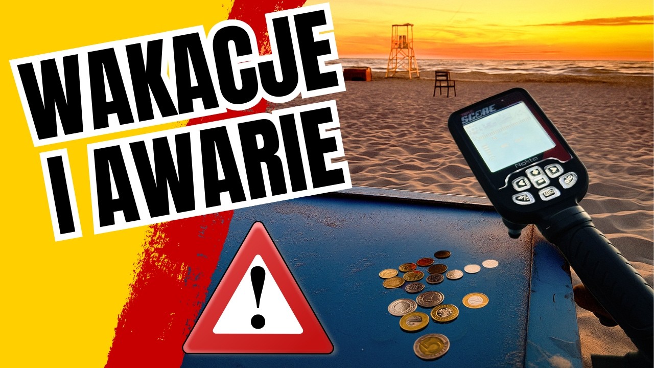 Zepsułem wykrywacz Odyna - Wakacje nad polskim morzem #045