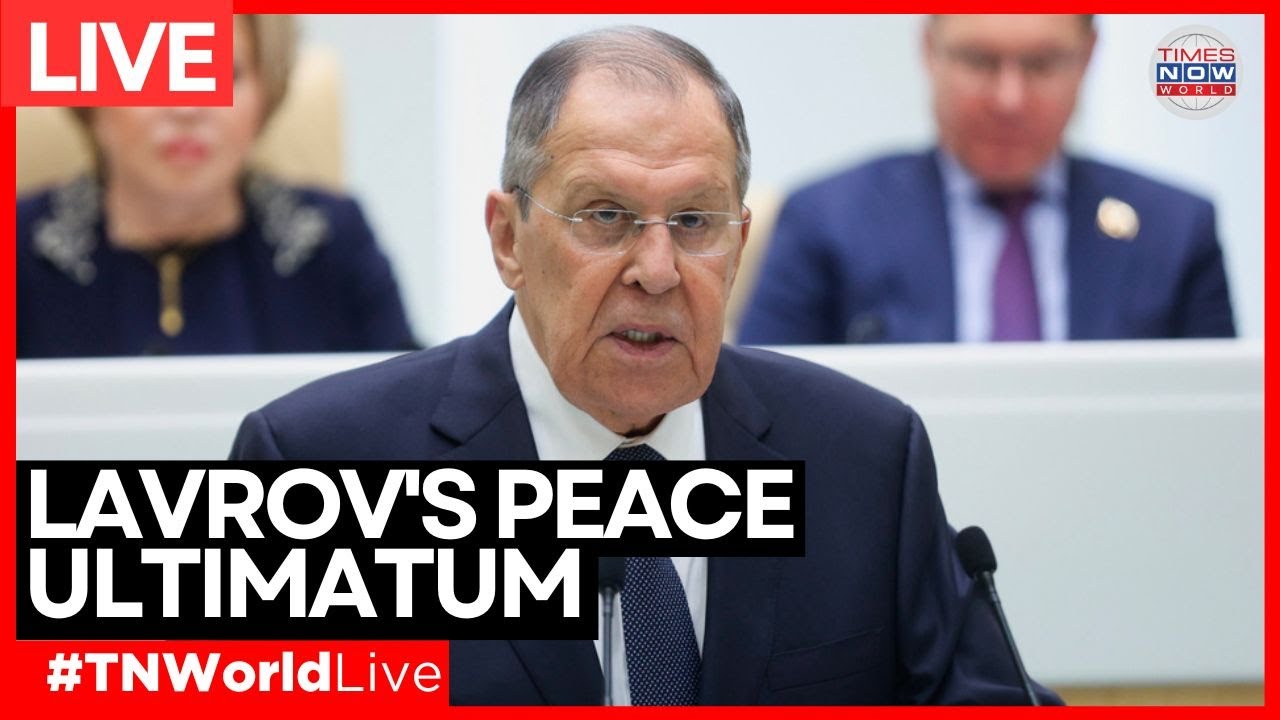 LAVROV'S UKRAINE ADDRESS LIVE | Russian FM Outlines Moscow's Peace Plan to Ambassadors