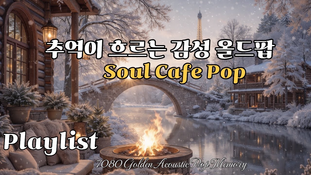 🌿playlist🌿하얀 겨울 언제나 마음이 따뜻해지는 카페 감성 올드 팝송
