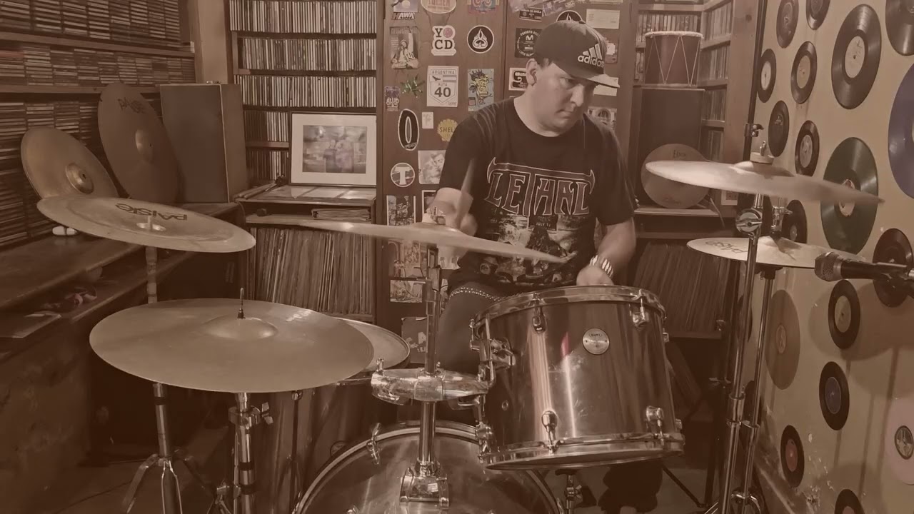 Set The World Afire -  MEGADETH Walter Drum