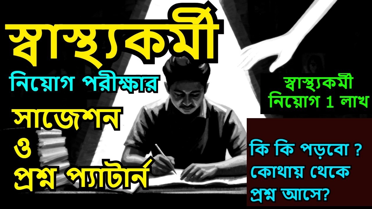 স্বাস্থ্যকর্মী নিয়োগ পরীক্ষার প্রস্তুতি, স্বাস্থ্যকর্মী নিয়োগ পরীক্ষার সিলেবাস