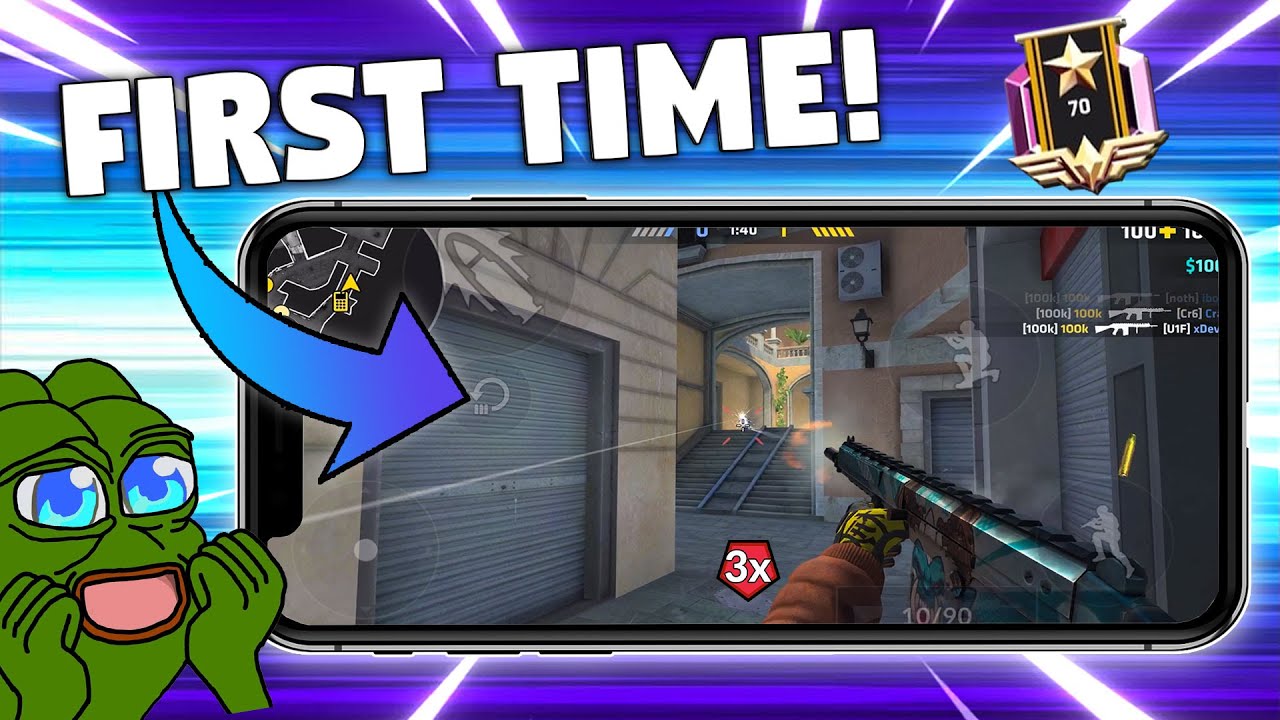 Playing Critical Ops on PHONE for the FIRST TIME!