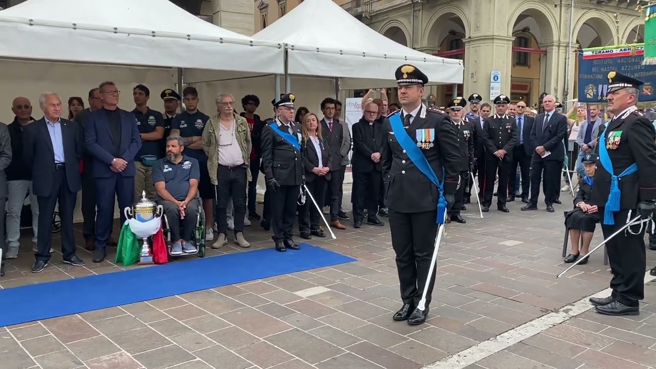 209° anniversario dell'Arma: gli onori al Comandante Provinciale dei Carabinieri di Teramo