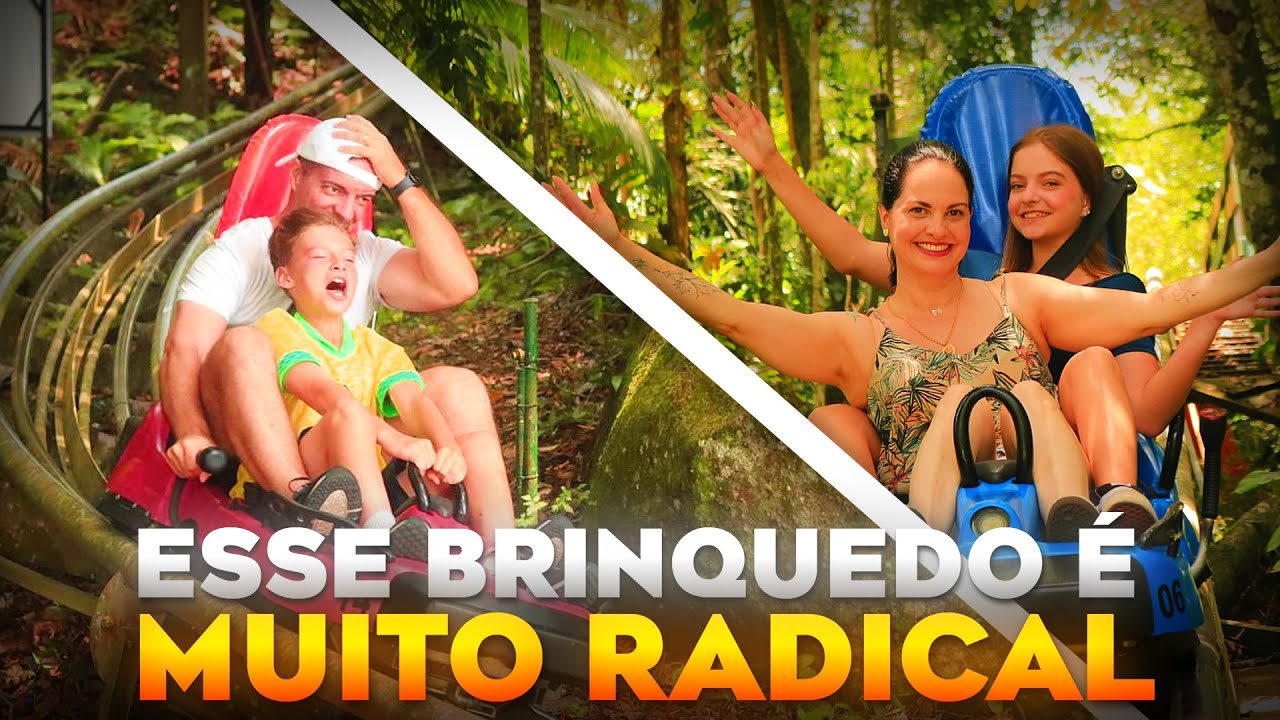 Fomos No Brinquedo Mais Radical De Balneario Camboriú !