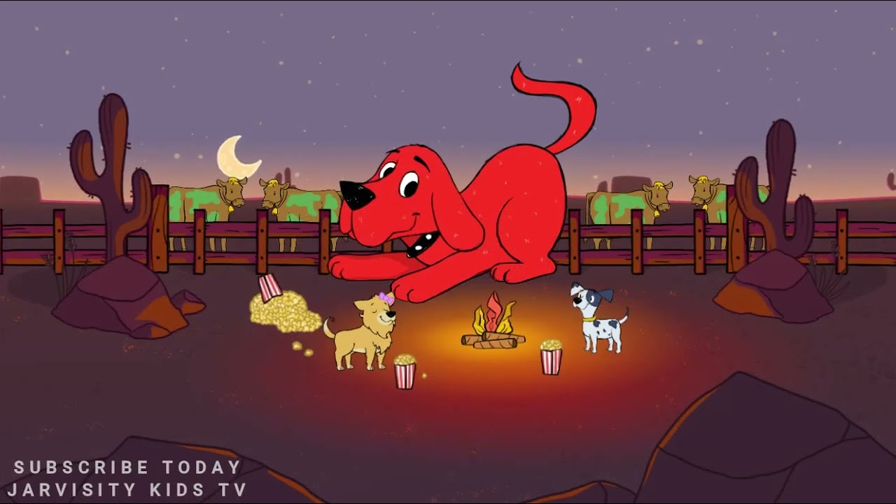 Clifford Cow Folks | Clifford The Big Red Dog Adventures | Cowboy Story