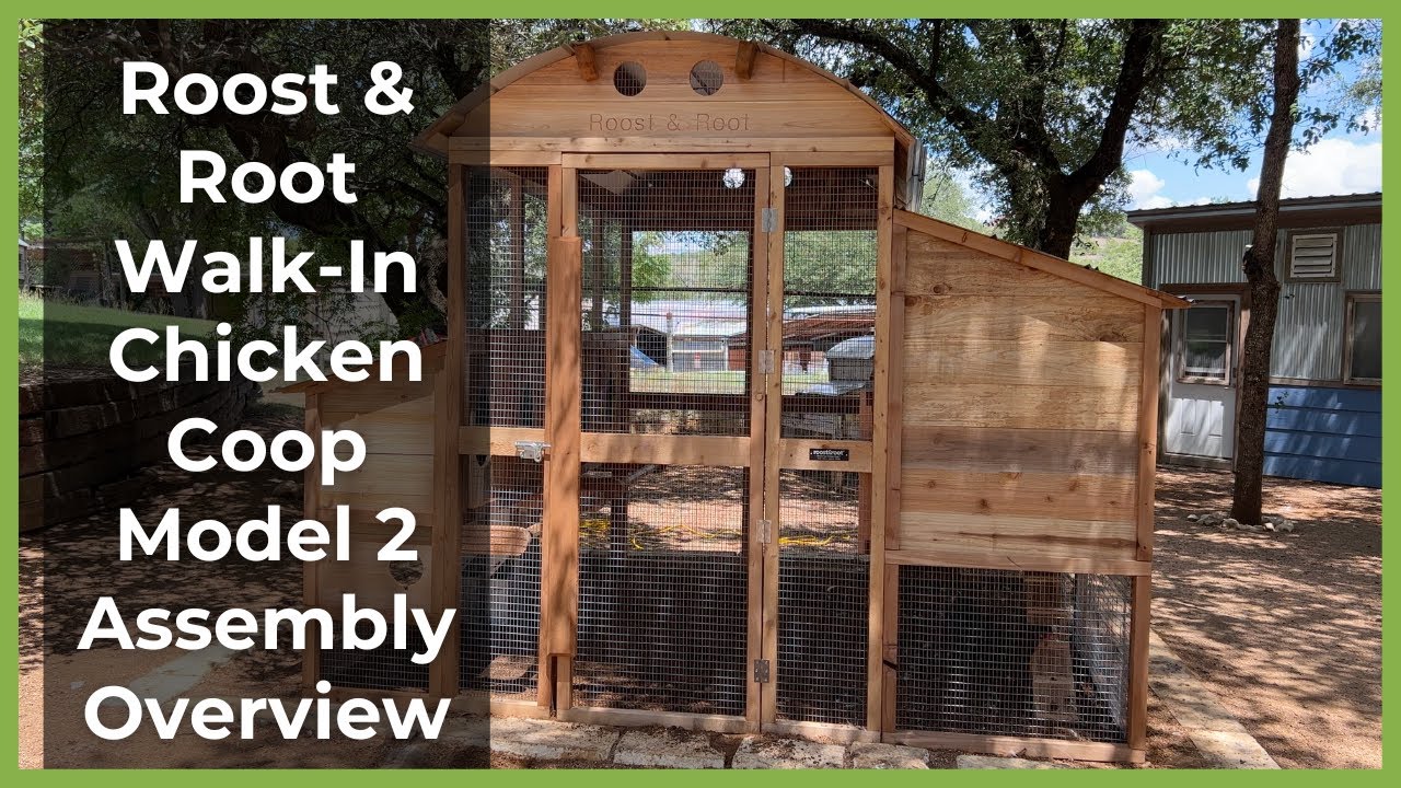 How to Build the Roost & Root Walk-In Chicken Coop Model 2 | Roost & Root