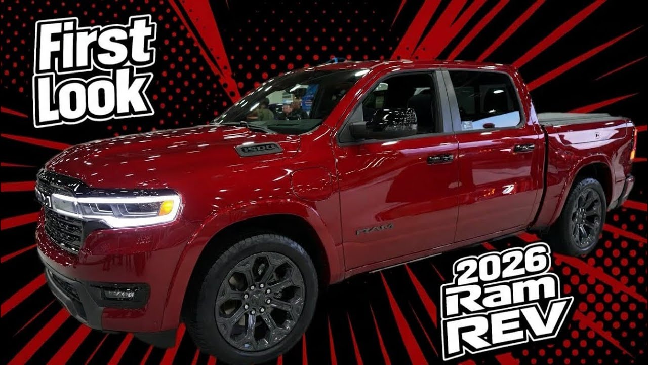 Ram 1500 REV 2026: Электрический грузовик, способный проехать 500 миль, &mdash; это революционное решение?