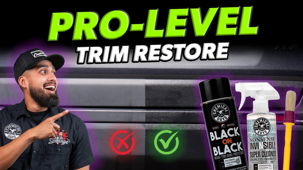 Revitalize Your Car's Faded Black Trim This Summer!