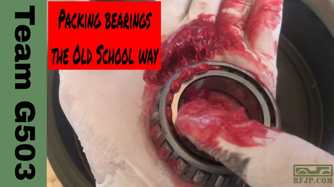 Willys MB Basic Installation Of Wheel Bearings And Inner Seals G503 TV