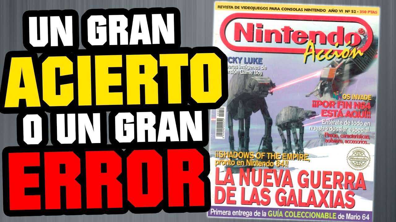 Nintendo 64... ¿TARDE Y MAL?