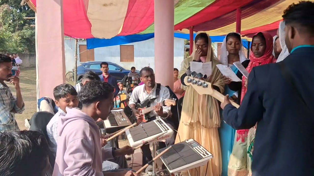 Mahima Tor Mahima Jesus song ✝️🛐🙏 DOIGRONG BAND 🎹📸🎸🎷🥁🎙️#Golaghat.Assam2026 
