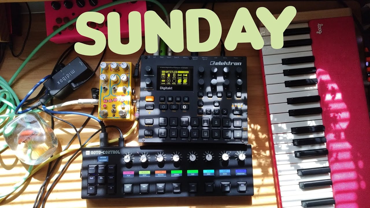 melbourne instruments ROTO Control + Chase bliss HABIT,Acoustic,Elektron digitakt JAM 27/7/25 14:30