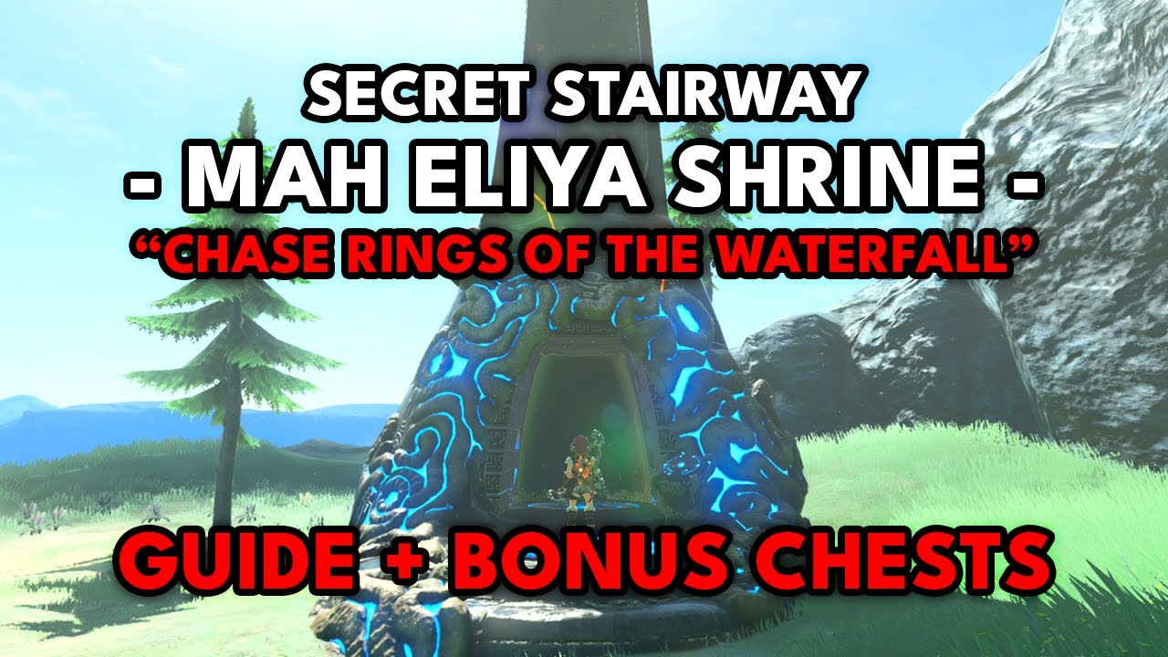 Путеводитель по святилищу Мах Элия | Секретная лестница | Zelda: Breath of the Wild | Switch 2
