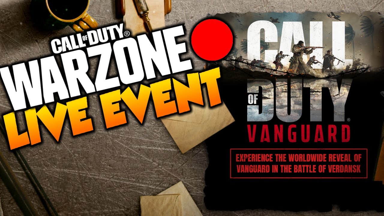 WARZONE: LIVE Vanguard Reveal & NEW Map! 🔴(Call Of Duty: WARZONE Season 5)