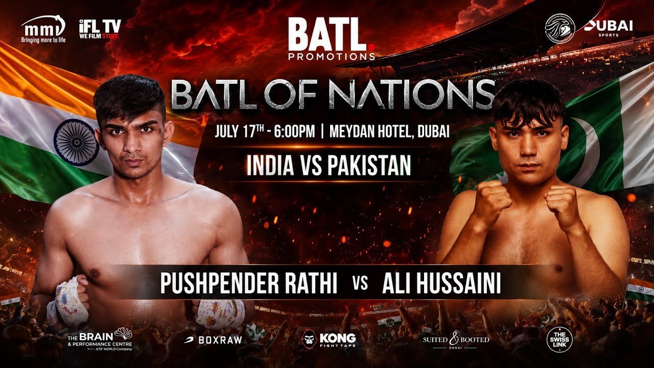 Pushpender Rathi Vs Ali Hussaini Boxing Match | Pakistan Vs India 