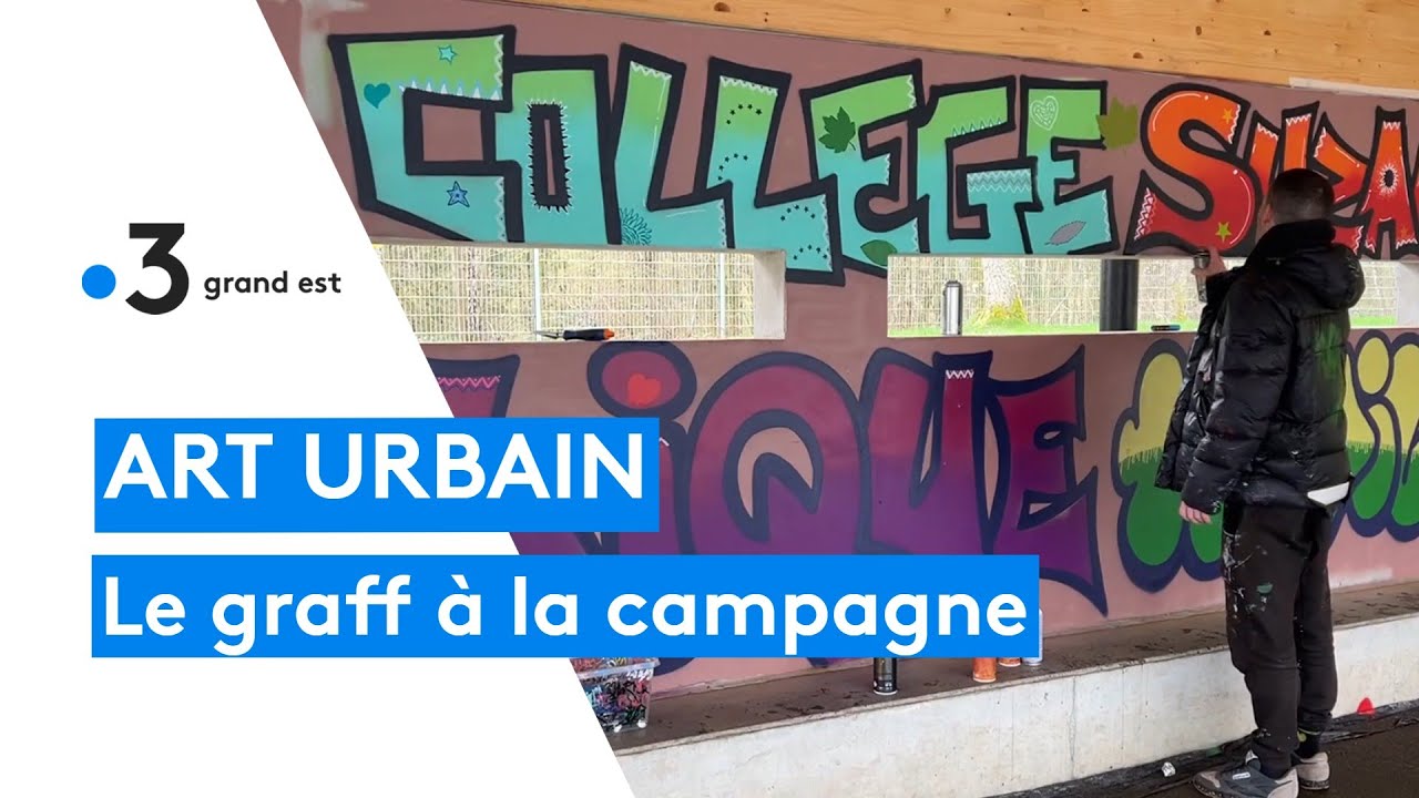 Art urbain : le graffiti à la campagne