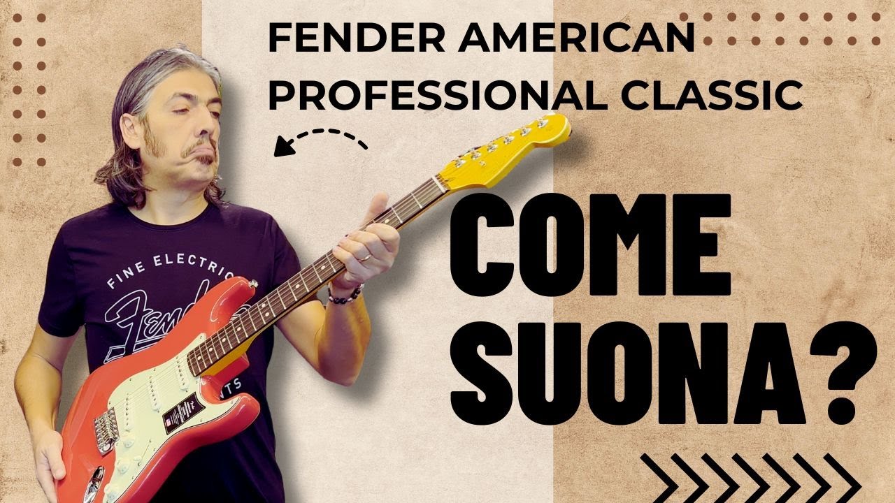 Fender American Professional Classic Stratocaster Sound Test