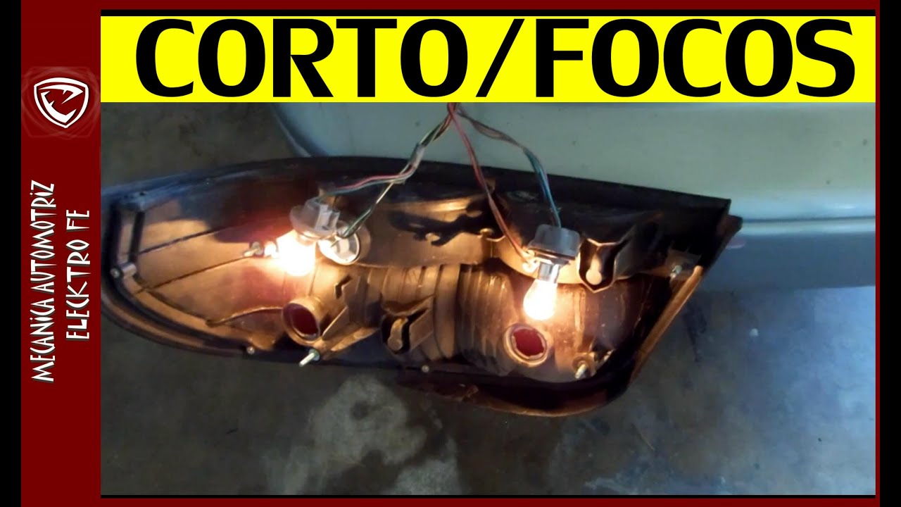 Diagnostico completo de corto en luces traseras (todo en uno)