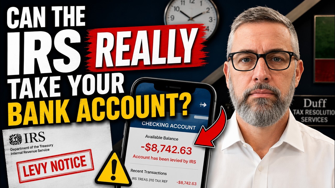 IRS BANK LEVY?YOU STILL HAVE TIME