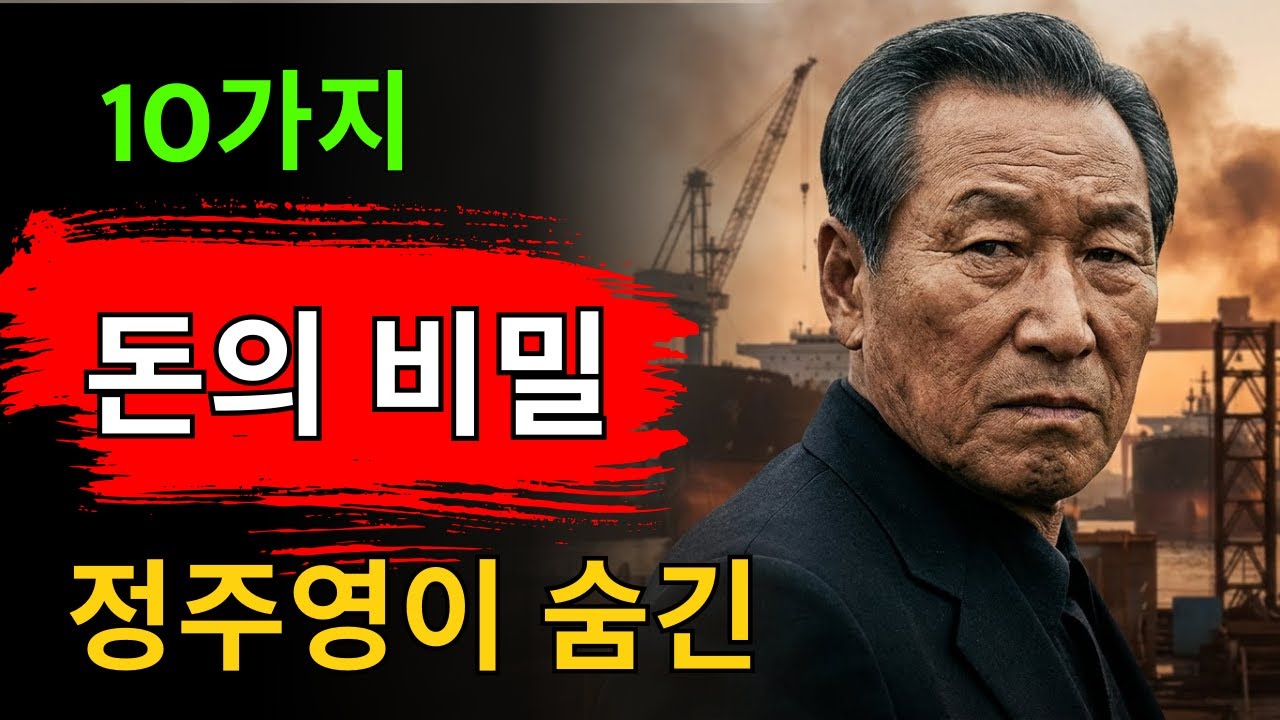 정주영의 철학: 부자가 숨긴 ‘10가지 재정 비밀’… 알고 나면 인생이 달라진다