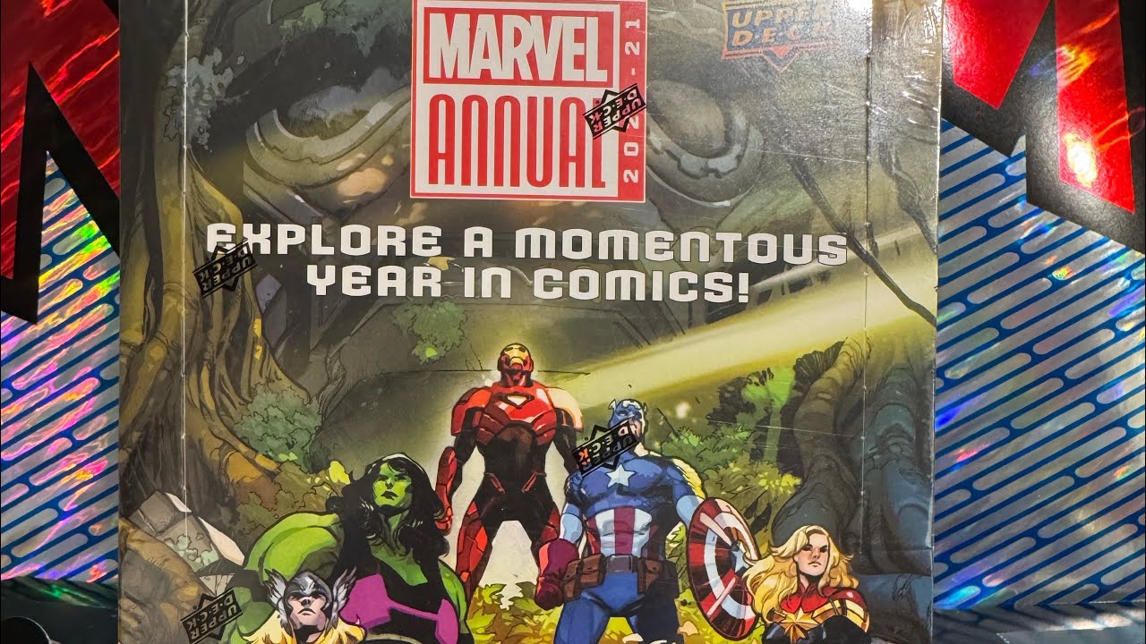 Marvel Annual 20-21 hobby box. Let’s RiP !i! 