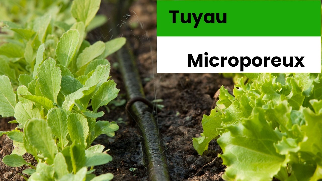 Installer un tuyau microporeux