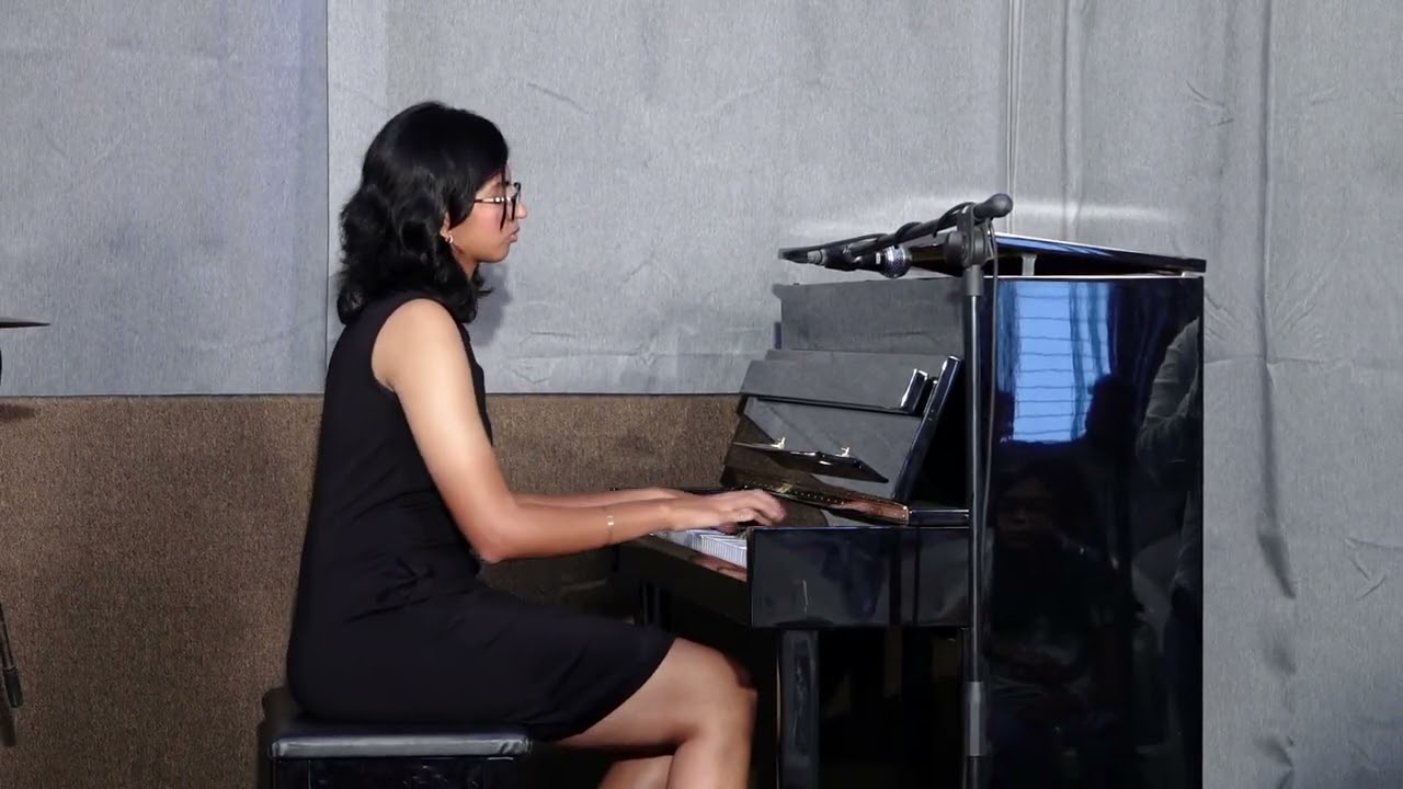 Janvi Iyer – Piano Performance at Annual Student Recital | Live Band Showcase
