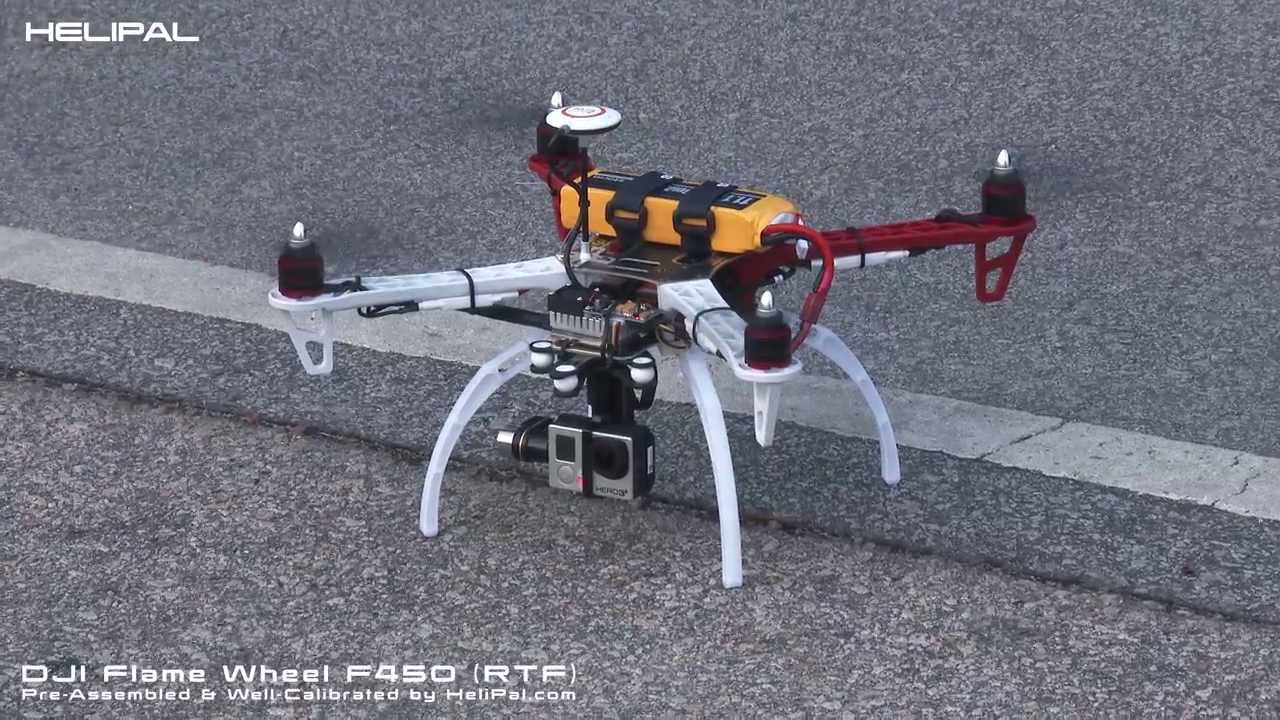 DJI Flame Wheel F450 (RTF) - HeliPal.com