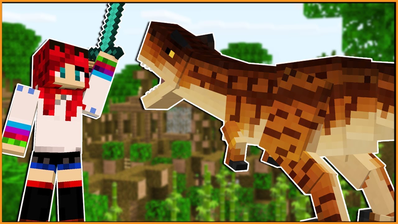 A D&Iacute;N&Oacute;K KORA! 🦖- Gladi&aacute;tor lettem! - Minecraft