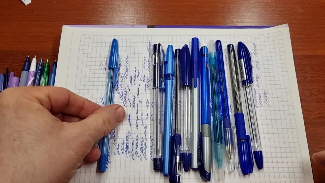 Выбор недорогой шариковой ручки из Комуса