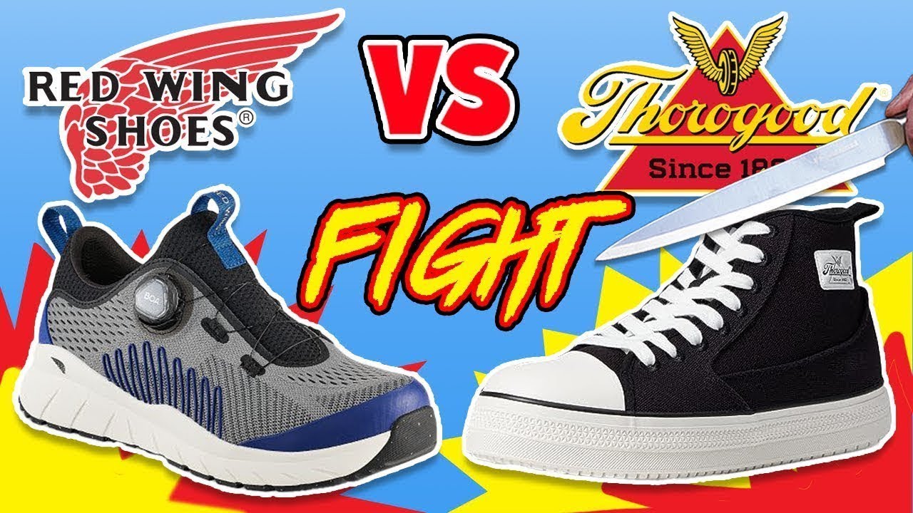 Red Wing vs Thorogood Steel Toe Shoes