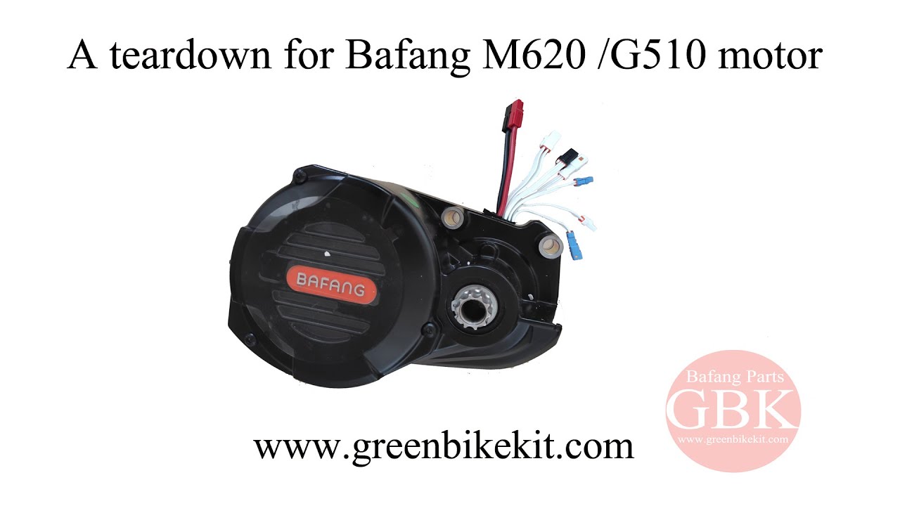 A teardown for Bafang Ultra M620 /G510 motor