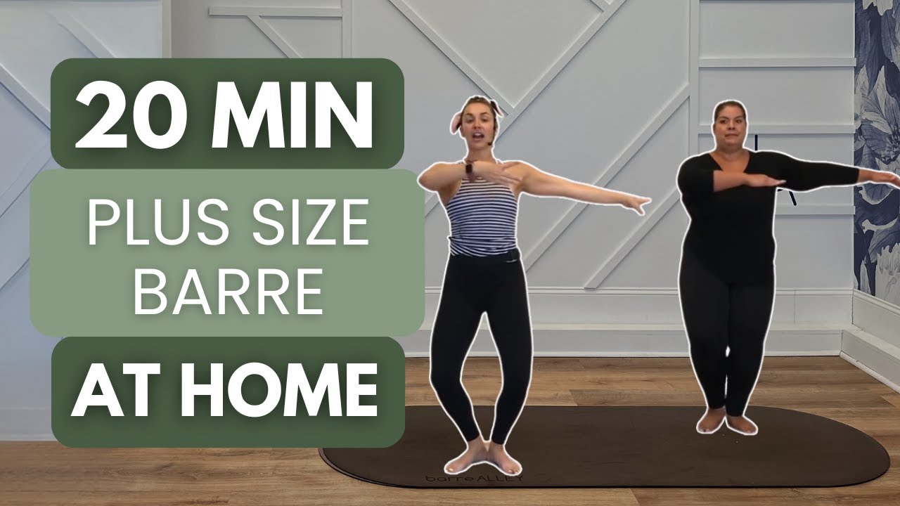 PLUS SIZE Barre Workout for Beginners - Burn Fat & Tone ✅