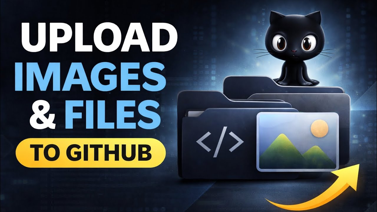 Upload Files & Images to GitHub 🔥 | Part 3