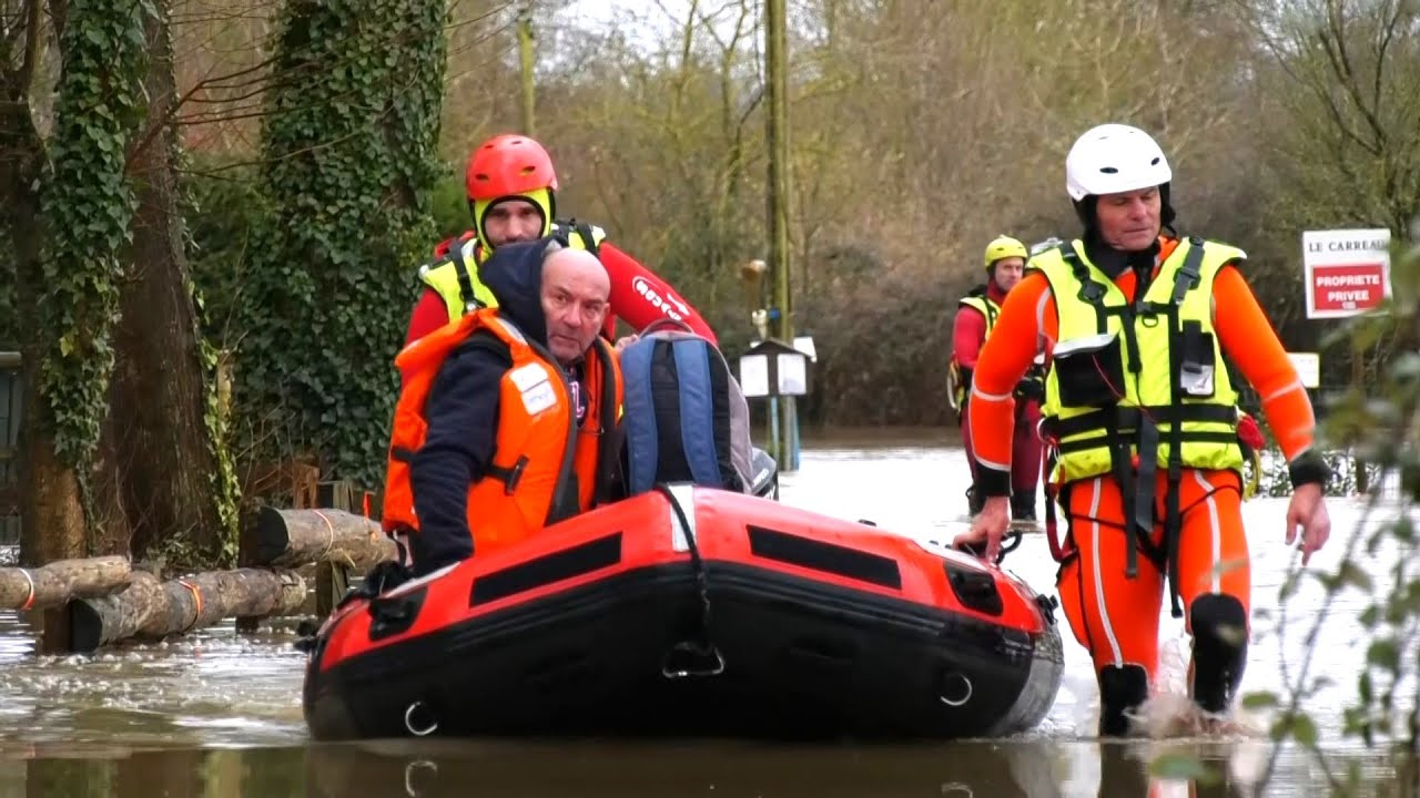 Inondations : évacuation d'habitants à La Guierche
