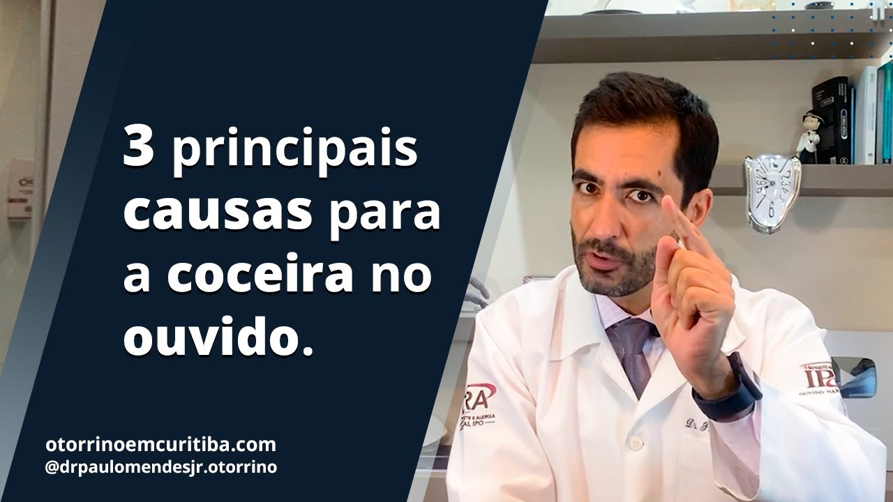 Pare de sofrer com coceira no ouvido