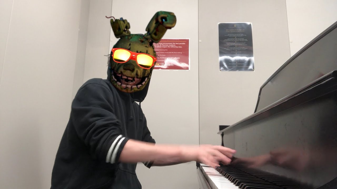 This is what happens when a classical pianist plays too much FNAF