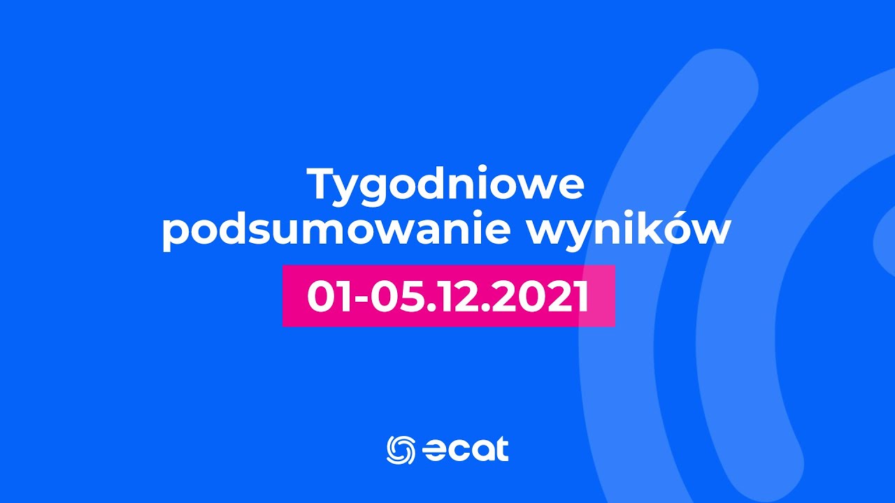 #1 Tygodniowe podsumowanie wynik&oacute;w