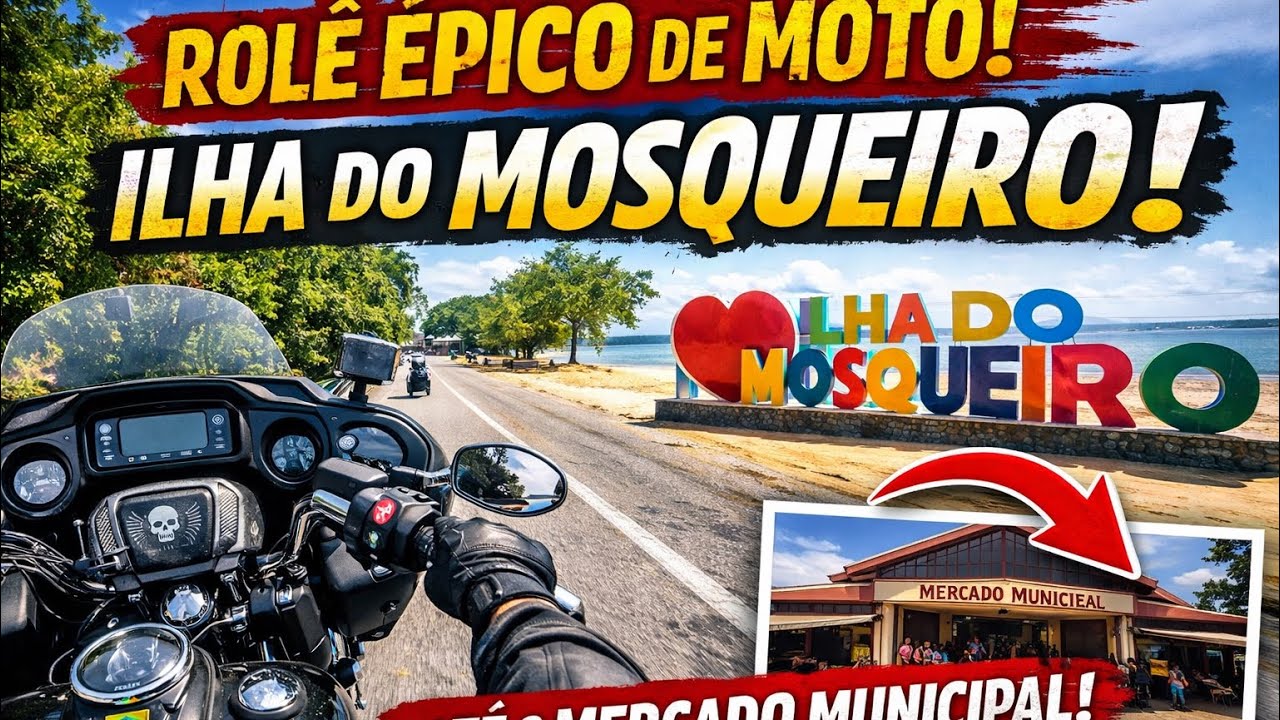 Do Portal ao Mercado de Mosqueiro [Som Real e Insta360 X5]