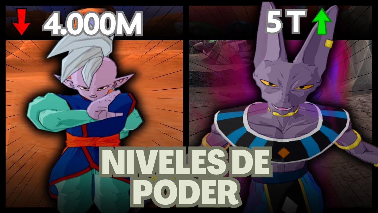 NIVELES DE PODER - DESAFÍO SHIN VS LORD BILLS 😱 | DRAGON BALL Z BUDOKAI TENKAICHI 3 ISO