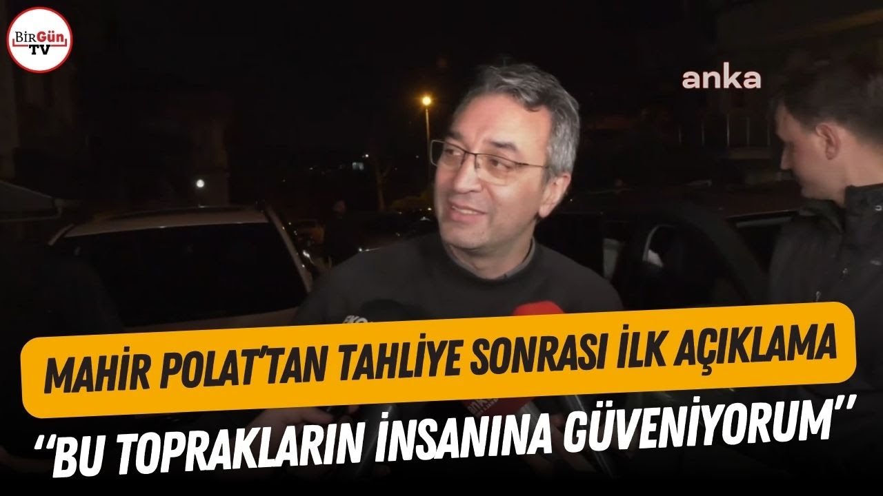 Ev hapsi verilen Mahir Polat'tan ilk açıklama! 