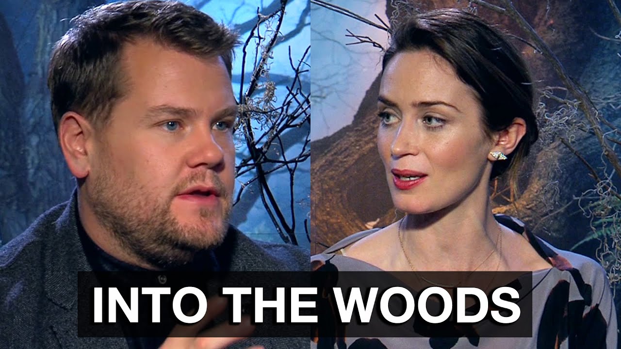 Into The Woods Emily Blunt & James Corden Interview