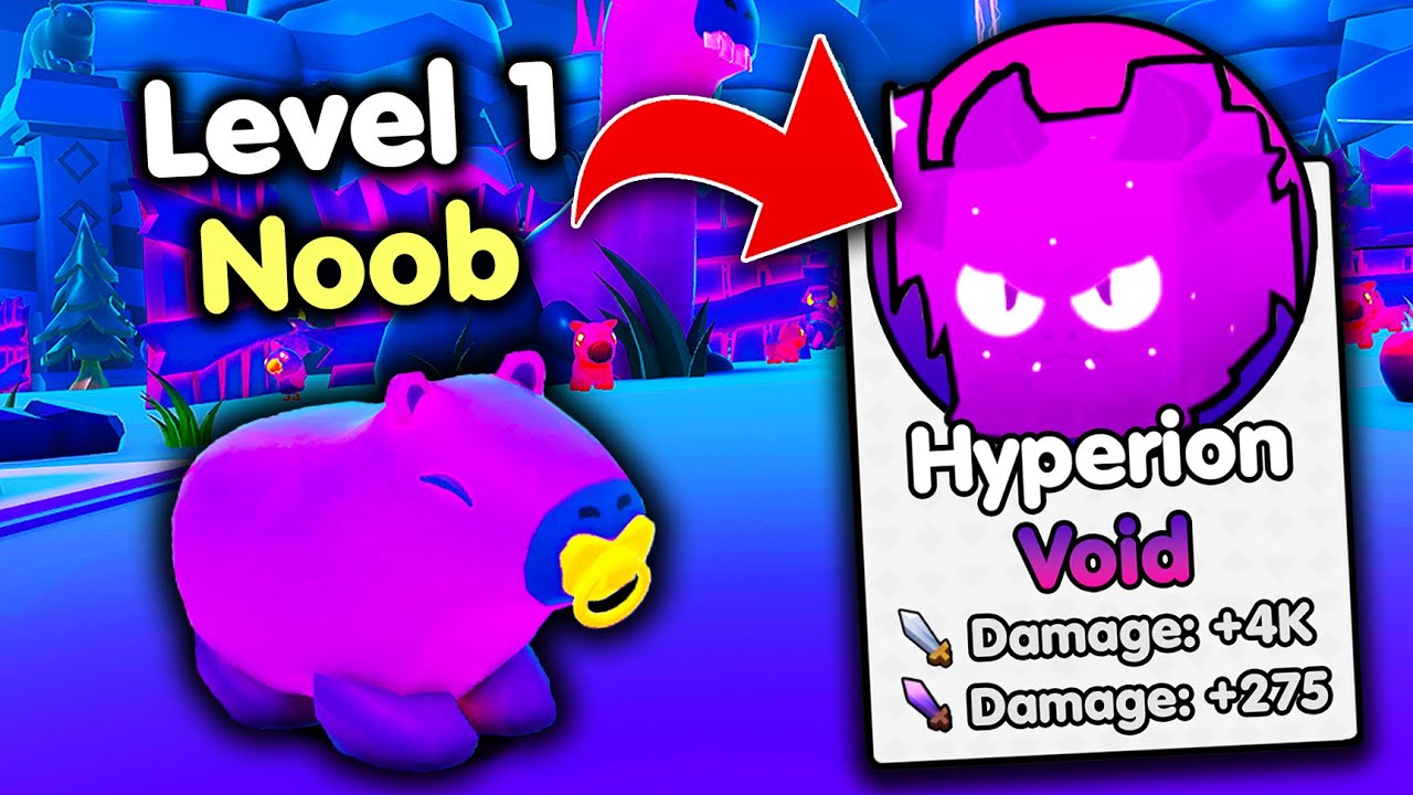 Starting Over as NOOB with OP VOID PET in Capybara Evolution! (Roblox)