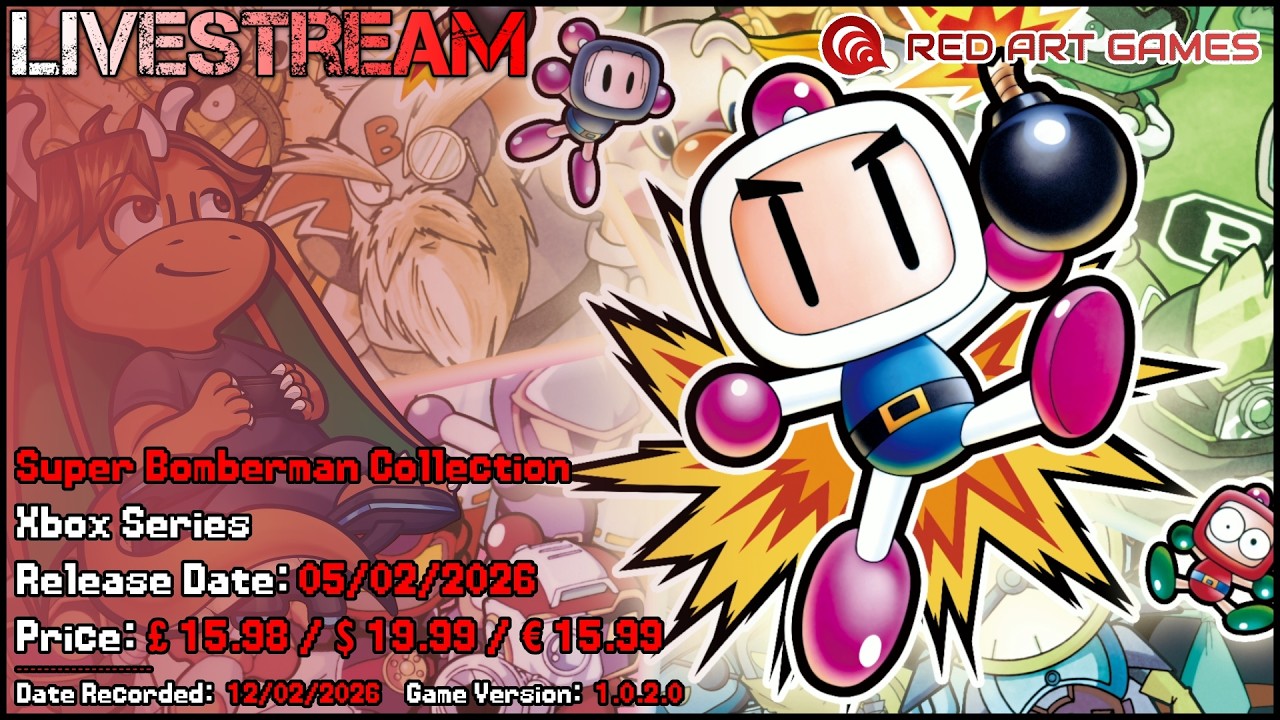 Livestream - Super Bomberman Collection (Xbox Series) - #SuperBombermanCollection