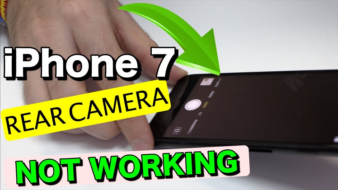 iPhone 7 Rear Camera @ Flash Not Working