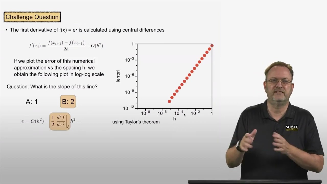 Lecture 5-4 | Higher Order Finite Differences | Advanced Mathematical Methods for Engineers