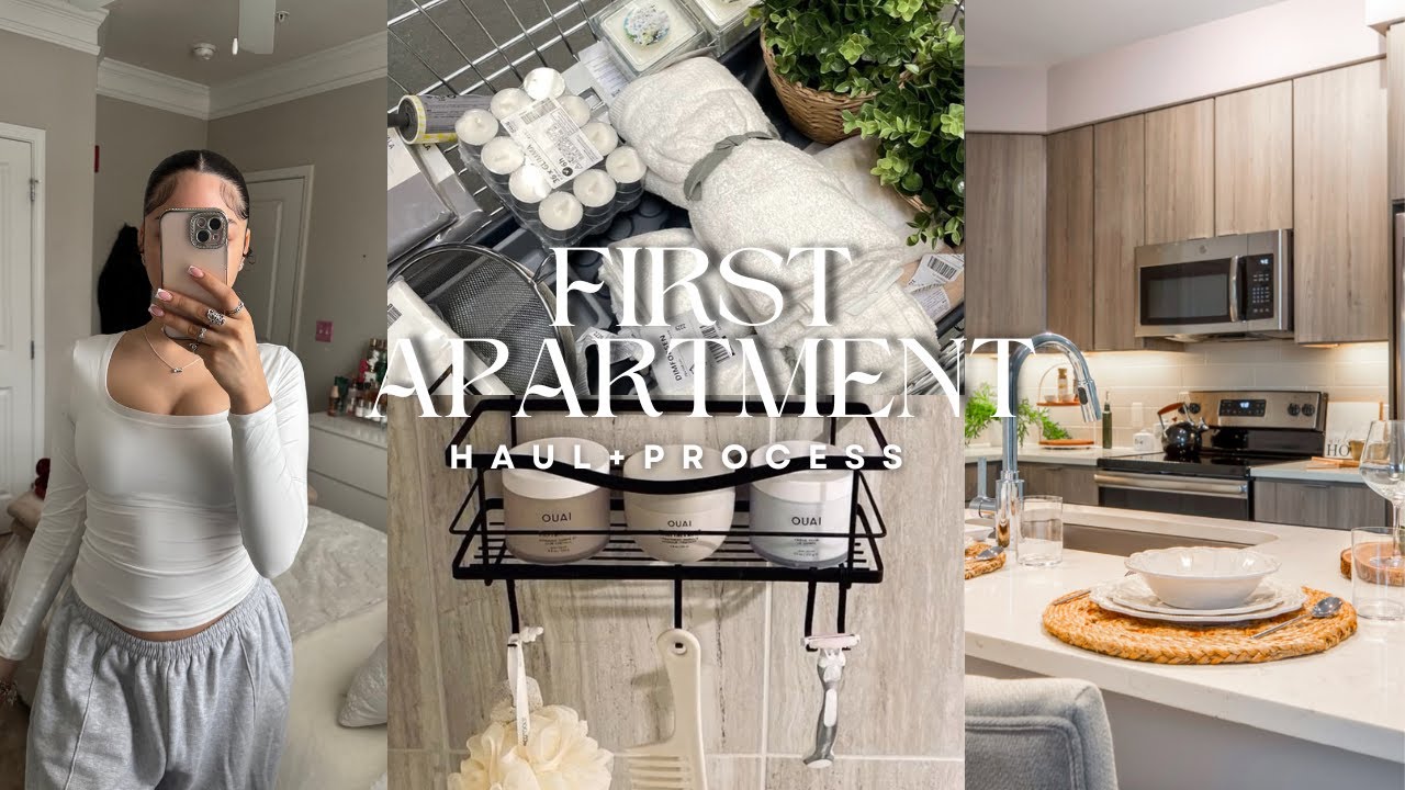 MOVE-IN SERIES EP. 1 || APARTMENT ESSENTIALS HAUL + PROCESS