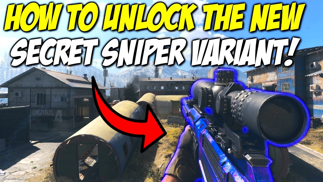 How to Unlock the NEW Secret AX-50 Sniper Variant on Modern Warfare!!