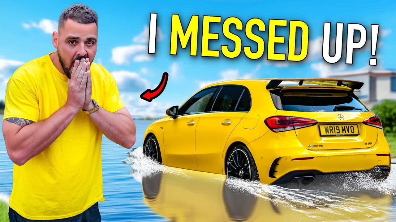 I BOUGHT A FLOOD DAMAGED A35 AMG FROM BIRMINGHAM! 🤦🏻‍♂️
