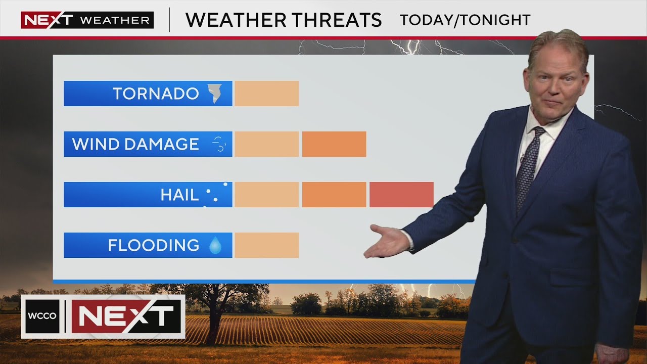 Severe storm risk continues into Monday evening | NEXT Weather
